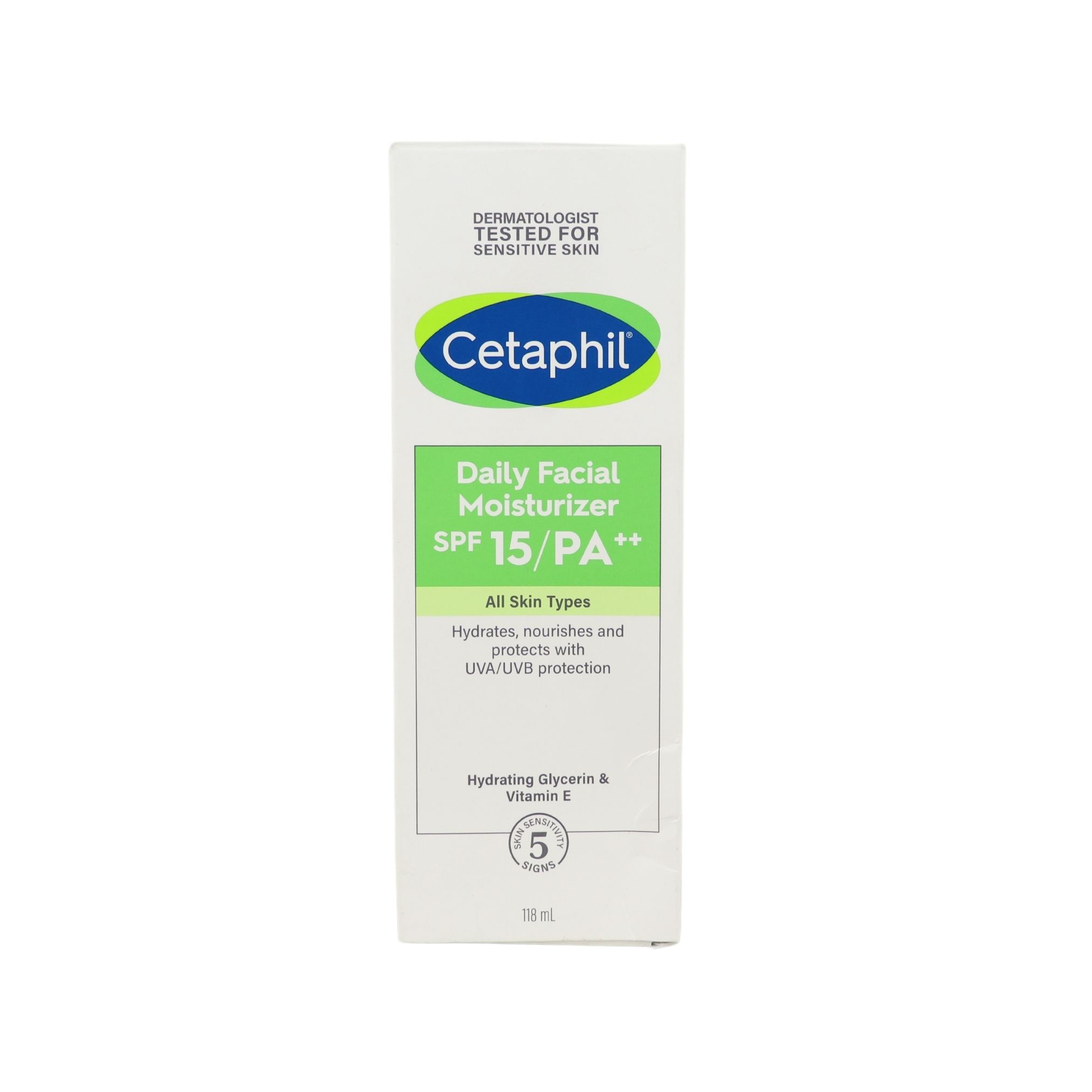 Cetaphil Daily Facial Moisturizer SPF 15/PA++ 118mL